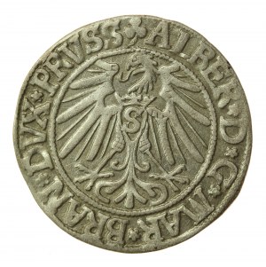 Prussia Ducale, Albrecht Hohenzollern, Grosz 1543, Königsberg (538)