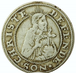 Stefan Batory, Belagerungspfennig 1577, Danzig, selten (574)