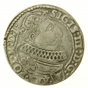 Zygmunt III Waza, Sixpence 1627, Krakow (578)