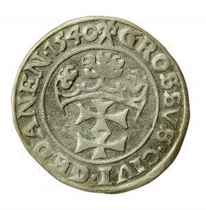Žigmund I. Starý, penny 1540, Gdansk - PRVS (582)