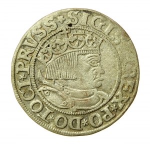 Sigismund I. der Alte, Pfennig 1533, Toruń - PRVSS/PRVSS (590)