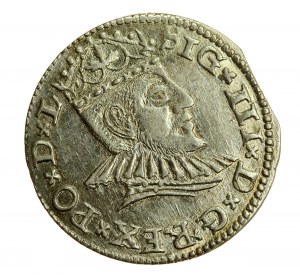 Zygmunt III Waza, Trojak 1591, Ryga (594)