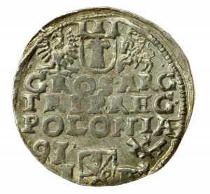 Zygmunt III Waza, Trojak 1591, Poznań (597)