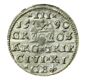 Sigismund III. Vasa, Troika 1590, Riga (598)