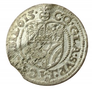 Silésie, Duché de Ziębice-Oleśnica, Charles II, 3 Krajcary 1615, Olesnica (602)