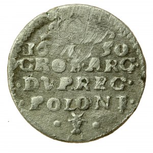 John II Casimir, Dwugrosz 1650, Bydgoszcz - without CG and abbreviated BIDG. Rare (608)