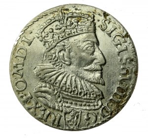 Sigismond III Vasa, Trojak 1593, Malbork (624)