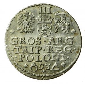 Sigismund III Vasa, Trojak 1593, Malbork (624)