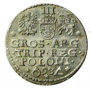 Sigismund III Vasa, Trojak 1593, Malbork (624)