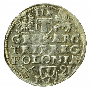 Zygmunt III Waza, Trojak 1591, Poznań - SIG III (625)
