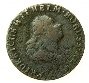 Südpreußen, Friedrich Wilhelm, 1 Pfennig 1797 B, Wrocław (631)