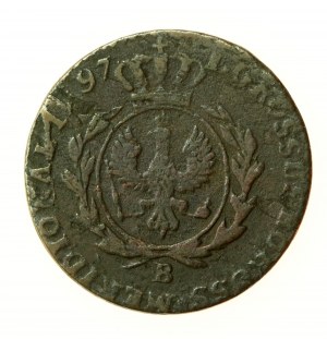 Südpreußen, Friedrich Wilhelm, 1 Pfennig 1797 B, Wrocław (631)