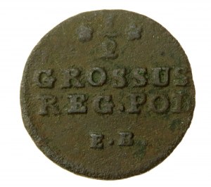 Stanislaw A. Poniatowski, Half-penny 1775 EB, Warsaw (642)