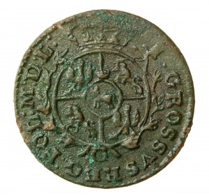 Stanislaw A. Poniatowski, 1767 G penny, Krakow (646)