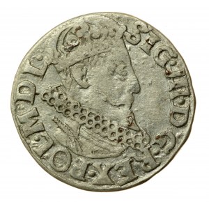 Sigismond III Vasa, Trojak 1621, Cracovie. Rare (704)