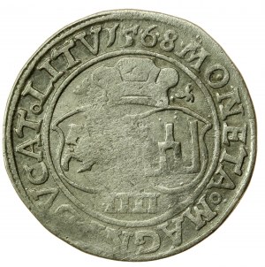 Zikmund II Augustus, čtyřúhelník 1568, Vilnius, L/LITVA (716)