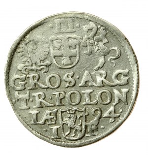 Žigmund III Vasa, trojak 1594, Olkusz (719)