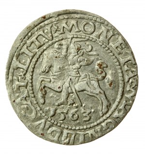 Sigismondo II Augusto, mezzo penny 1563, Vilnius - LI/LITV (723)