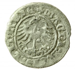Sigismondo I il Vecchio, mezzo penny 1517, Vilnius (734)