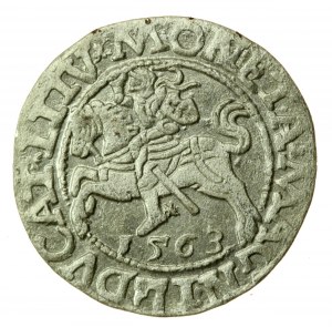 Sigismondo II Augusto, mezzo penny 1563, Vilnius - L/LITV (736)