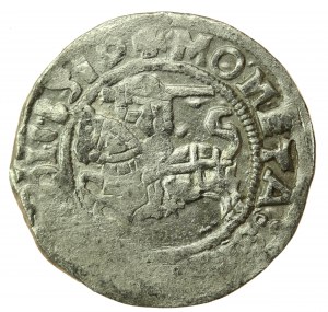 Sigismond Ier le Vieux, demi-penny 1510, Vilnius. Rare (746)