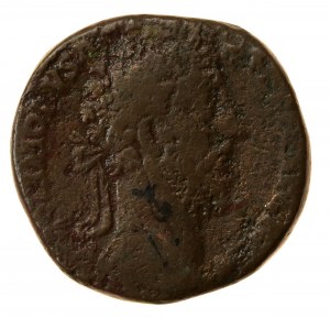 Římská říše, Commodus (177-192 n. l.) Sesterc. Rarer (830)