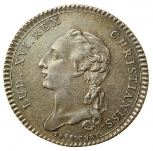 Frankreich, Gedenkmedaille von 1762 aus der Regierungszeit von Ludwig XVI (801)