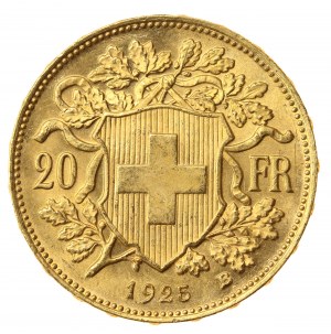 Suisse, 20 francs 1925, Berne (817)