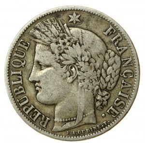 Francie, Druhá republika, 5 franků 1851 A, Paříž (841)