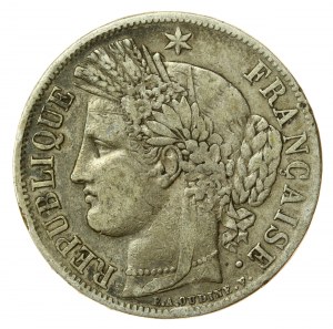 Francúzsko, Druhá republika, 5 frankov 1849 BB, Štrasburg (847)