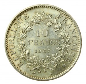 France, Cinquième République, 10 francs 1967 (851)