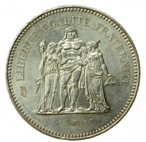 Frankreich, Fünfte Republik, 50 Francs 1977 (852)