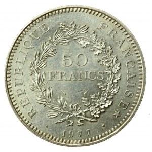 Francja, V Republika, 50 Franków 1977 (852)