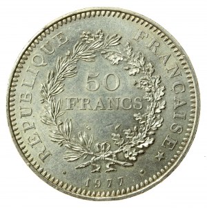 Frankreich, Fünfte Republik, 50 Francs 1977 (852)