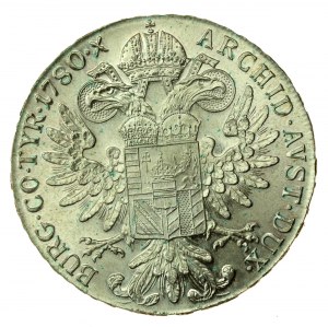 Autriche, Marie-Thérèse, 1780 thaler, nouvelle frappe (853)