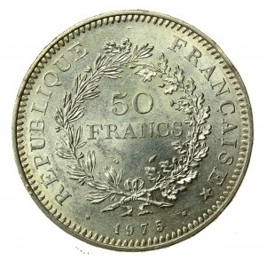 Francja, V Republika, 50 Franków 1975 (855)