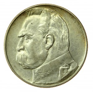 II RP, 10 Gold 1937, Pilsudski (861)