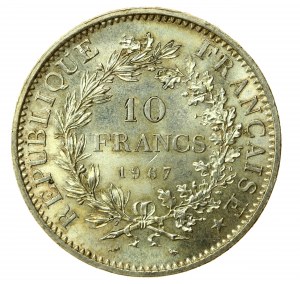 France, Cinquième République, 10 francs 1967 (888)