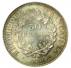 Francja, V Republika, 50 Franków 1977 (890)