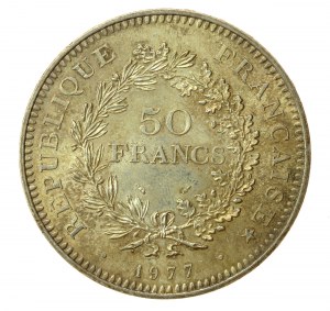 France, Cinquième République, 50 Francs 1977 (892)