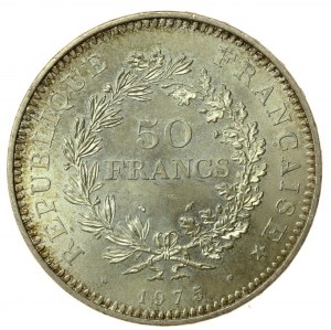 France, Fifth Republic, 50 Francs 1975 (894)