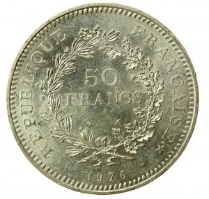 France, Fifth Republic, 50 Francs 1976 (895)