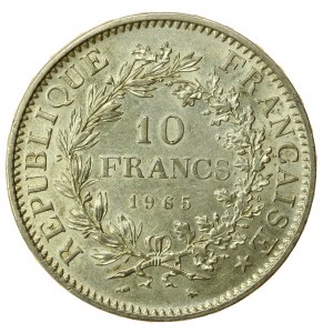 Francúzsko, Piata republika, 10 frankov 1965 (897)