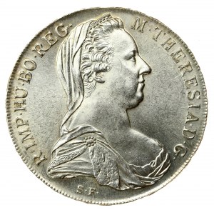 Austria, Maria Teresa, tallero 1780, nuovo conio (900)