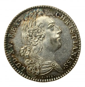 Francia, medaglia commemorativa del 1768 del regno di Luigi XV (902)