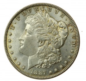 USA, 1 Dollar 1887, Philadelphie - Morgan (907)