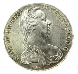 Austria, Maria Teresa, tallero 1780, nuovo conio (915)