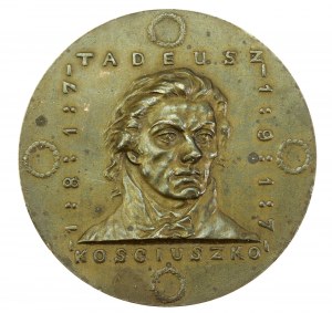Medaglia per il 100° anniversario della morte di Tadeusz Kościuszko 1917, Vienna (920)