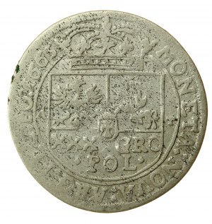 Jan Kazimierz, Tymf 1665, Kraków, odmiana METALLO:EST (978)