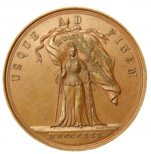Medaille zum 50. Jahrestag des Novemberaufstandes 1880 (1)